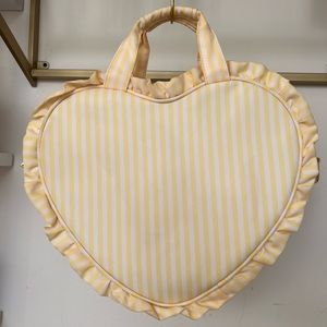 Stoney Clover Lane Heart Tote in Sunflower